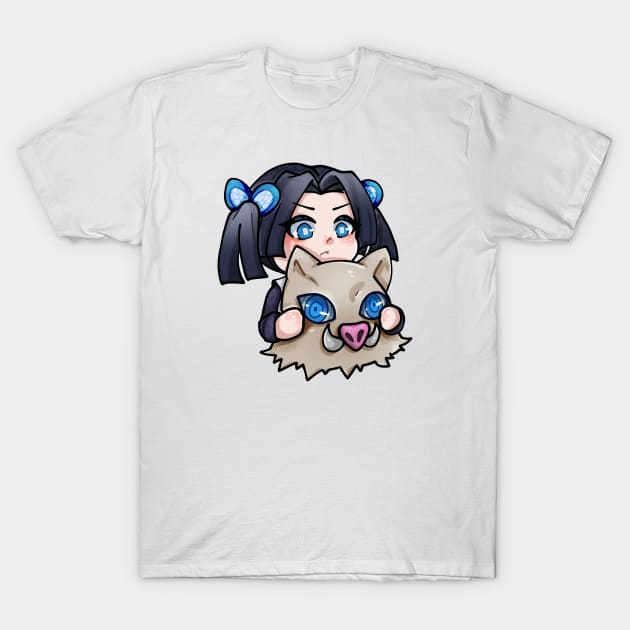 Kimetsu no yaiba - Aoi Kanzaki 💙 T-Shirt by Anet Garol